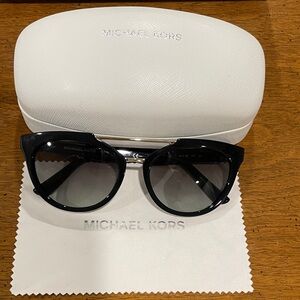 Michael Kors Sleek Black Sunglasses 2107 Santa Ana